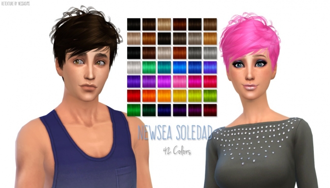 Sims 4 NewSea Soledad Retexture at Nessa Sims