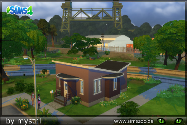 Sims 4 Brown Starter by mystril at Blacky’s Sims Zoo