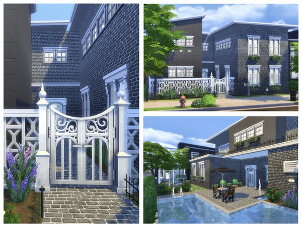 Sims 4 London Flat by Chemy at TSR
