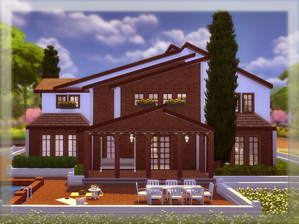 Sims 4 V | 05 house by Vidia at TSR