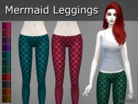Mermaid Leggings at Lavoieri