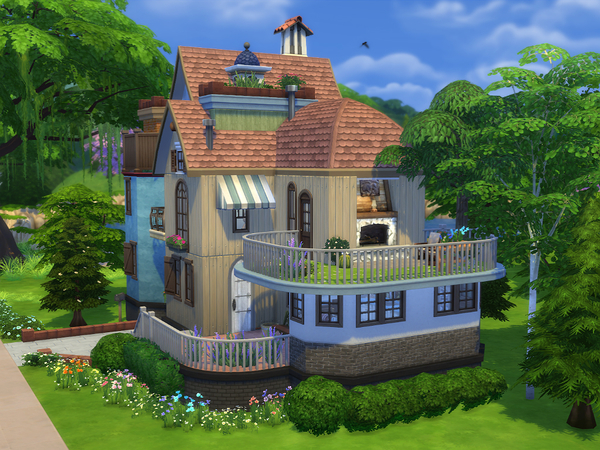 Sims 4 The Moving Castle by Ineliz at TSR