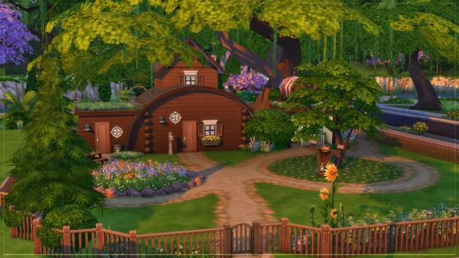 Masha and the Bear house by fatalist at ihelensims » Sims 4 Updates