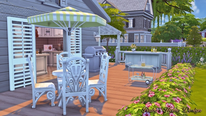 Sims 4 Springfield house at Ruby’s Home Design