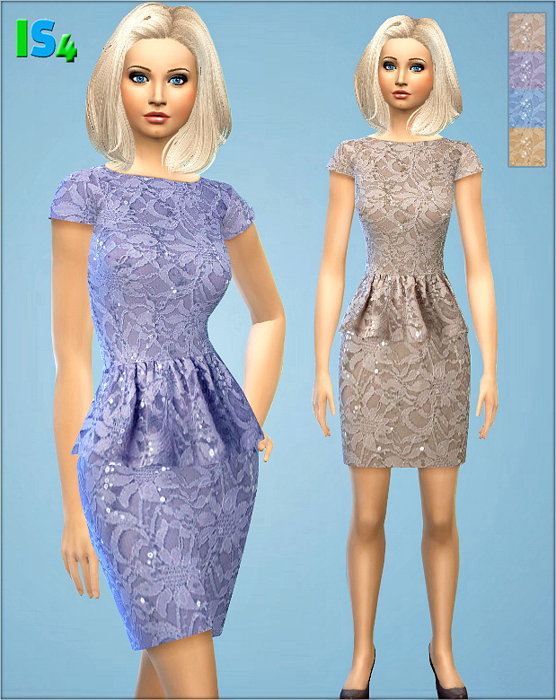 Sims 4 Dress 17 I at Irida Sims4