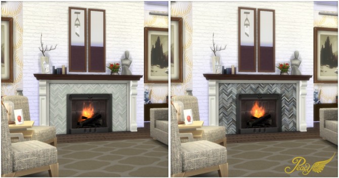 Sims 4 Look At Me! Fireplace at Simsational Designs