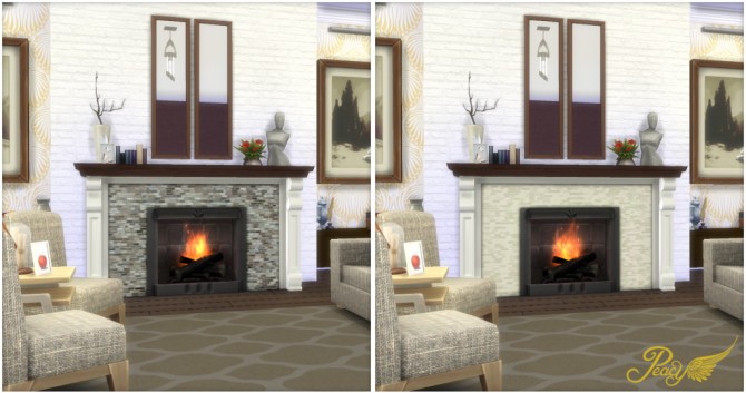 Sims 4 Look At Me! Fireplace at Simsational Designs