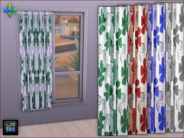 Sims 4 4 curtains at Arte Della Vita