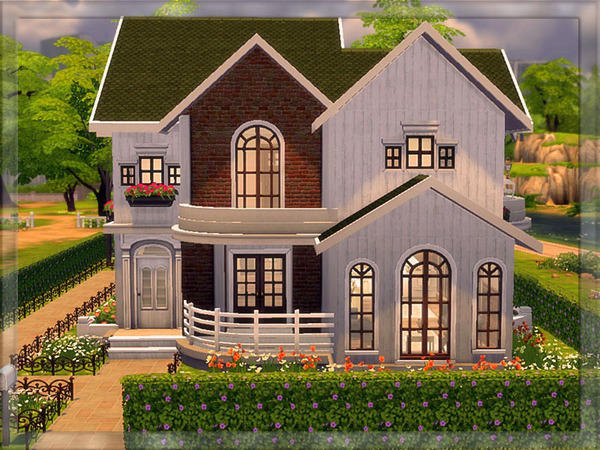 Sims 4 V |04 house by Vidia at TSR