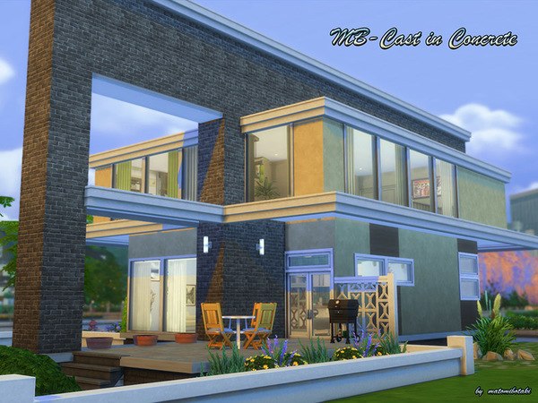 Sims 4 MB Cast in Concrete by matomibotaki at TSR