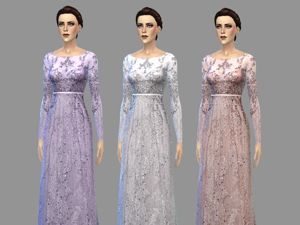 Sims 4 Omega gown by April at TSR