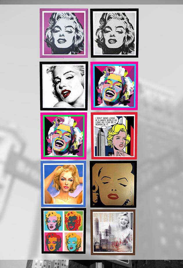 Sims 4 Marilyn Monroe posters at Splay