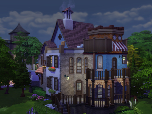 Sims 4 The Moving Castle by Ineliz at TSR