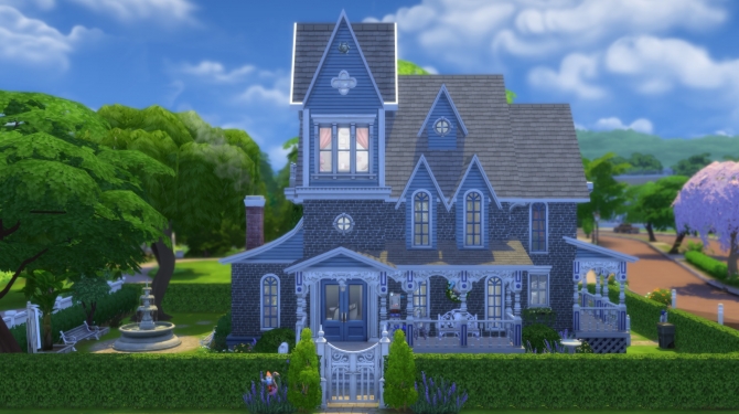 Sims 4 Morrison Manor Redux by pollycranopolis at Mod The Sims