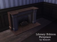 Library Edition Fireplace by Remort at TSR