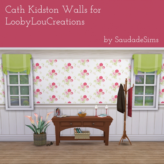 Sims 4 Walls by request for loobyloucreations at Saudade Sims