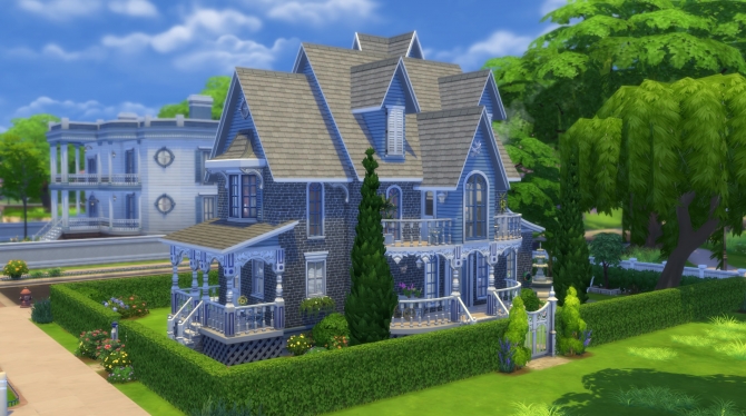 Sims 4 Morrison Manor Redux by pollycranopolis at Mod The Sims