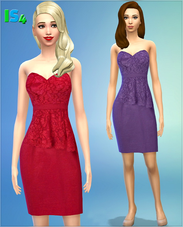 Sims 4 Dress 19 I at Irida Sims4