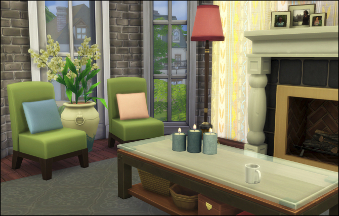 Sims 4 Woolen cushion at Martine’s Simblr