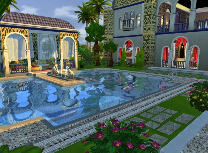 Sims 4 Villa Bala at Architectural tricks from Dalila