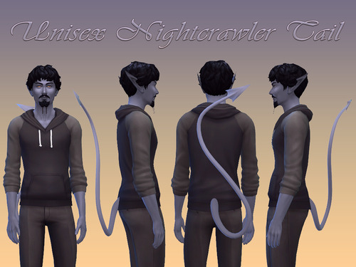 Sims 4 Nightcrawlers Tail at NotEgain