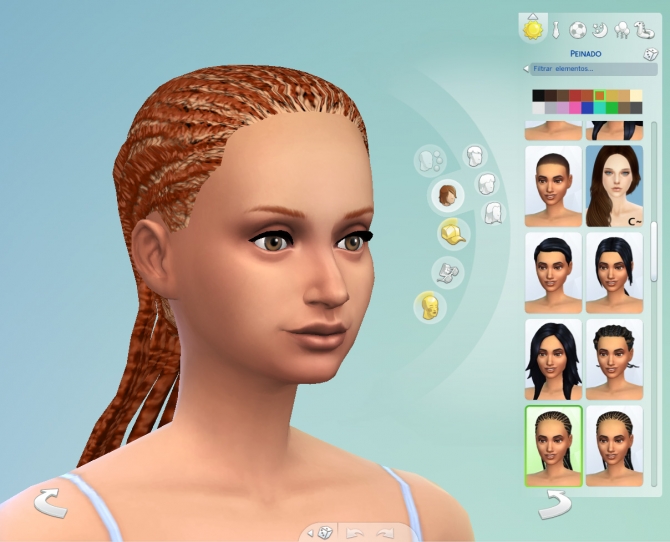 Sims 4 S2 female dreadlocks conversion by necrodog at Mod The Sims