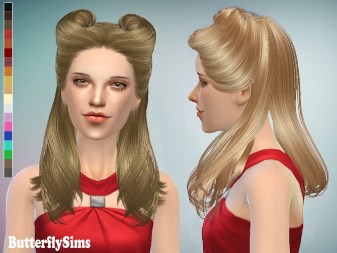 Sims 4 Hair 082 by YOYO (Pay) at Butterfly Sims