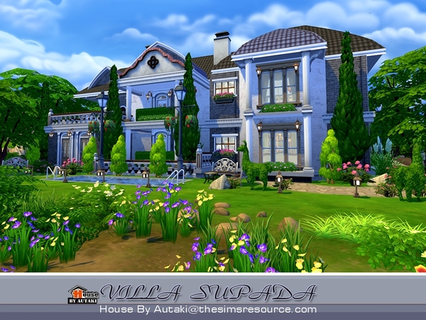 Sims 4 Villa Supada by autaki at TSR