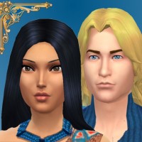 Pocahontas & John Smith by mickeymouse254 at Mod The Sims