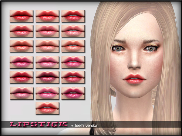 Sims 4 Lips Set 7 by ShojoAngel at TSR