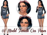 02. Model Female Cas Poses/Animation by siciliaforever at Sims Fans