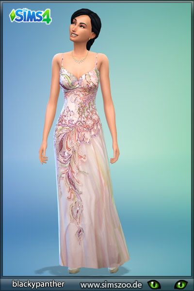 Sims 4 Formal dress 23 by Blackypanther at Blacky’s Sims Zoo