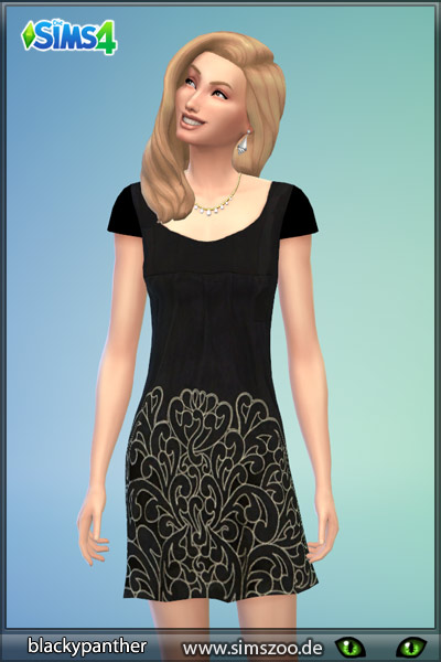 Sims 4 Dress 20 by Blackypanther at Blacky’s Sims Zoo