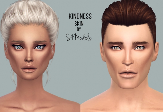 Sims 4 Kindness Skin at S4 Models