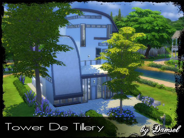 Sims 4 Tower De Tillery by Damsel at TSR