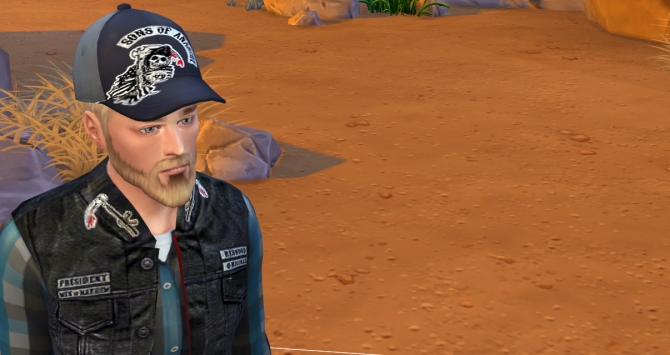 Sims 4 Sons of Anarchy Hat Set by Mr. Mayhem at Mod The Sims