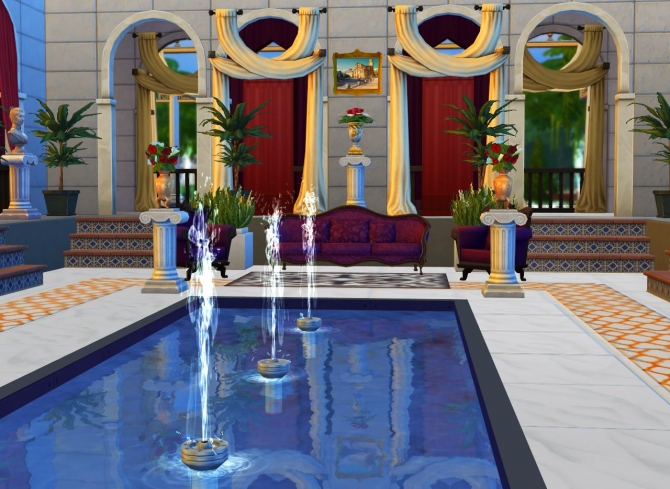 Sims 4 Byzantine Palace by mlleunicorn at Mod The Sims