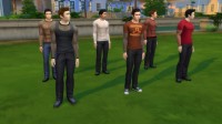 Mesh clothing for male Sims by linkster123 at Mod The Sims