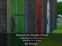 Marquis de Happee Portal doors by Remort at TSR