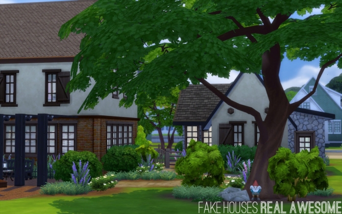 Sims 4 Oakendene house at Fake Houses Real Awesome