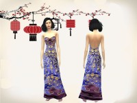 Chinese Style 2 dress by follia69 at TSR