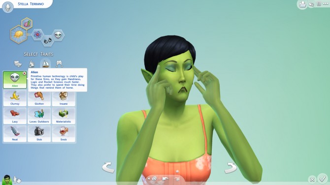 Sims 4 New Trait: Alien! by danburite2 at Mod The Sims