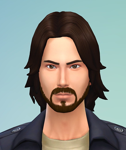 Sims 4 Keanu Reeves by Sim4fun at Sims Fans