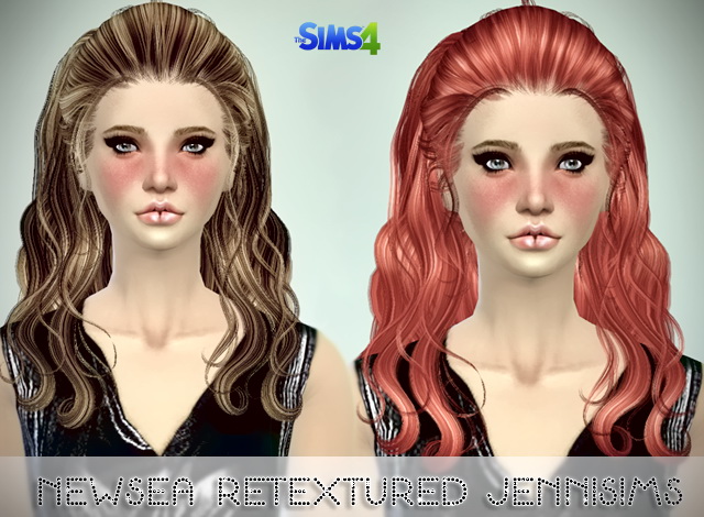 Sims 4 Newseas Color Of Wind, Rachel, Isabel hair retextures at Jenni Sims