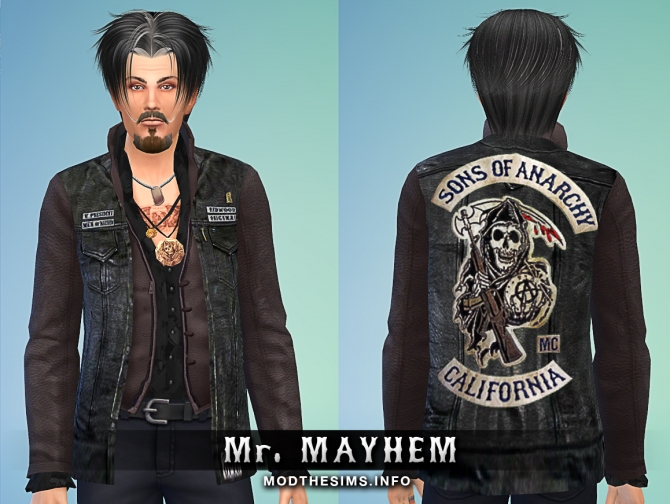 Sims 4 Chibs & Juices Cut (Sons of Anarchy) by Mr. Mayhem at Mod The Sims