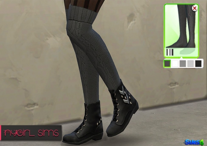 Sims 4 Knitted socks at NyGirl Sims