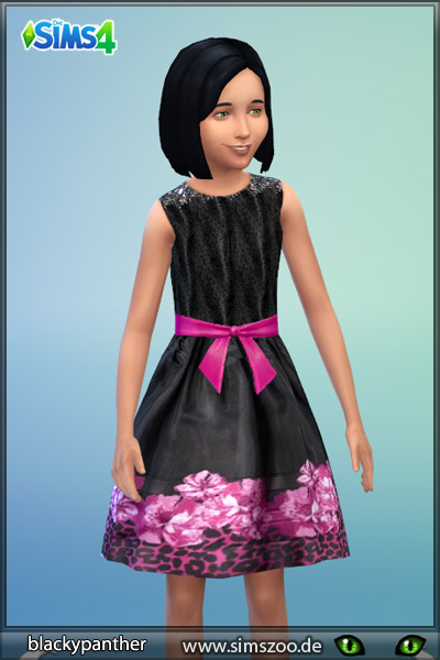 Sims 4 Dress for girls 2 by blackypanther at Blacky’s Sims Zoo