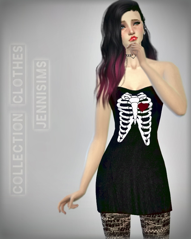 Sims 4 MoonLight dresses at Jenni Sims