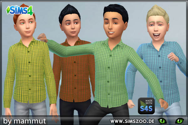 Sims 4 Shirt for boys by mammut at Blacky’s Sims Zoo