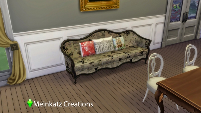 Sims 4 City Sofa at Meinkatz Creations